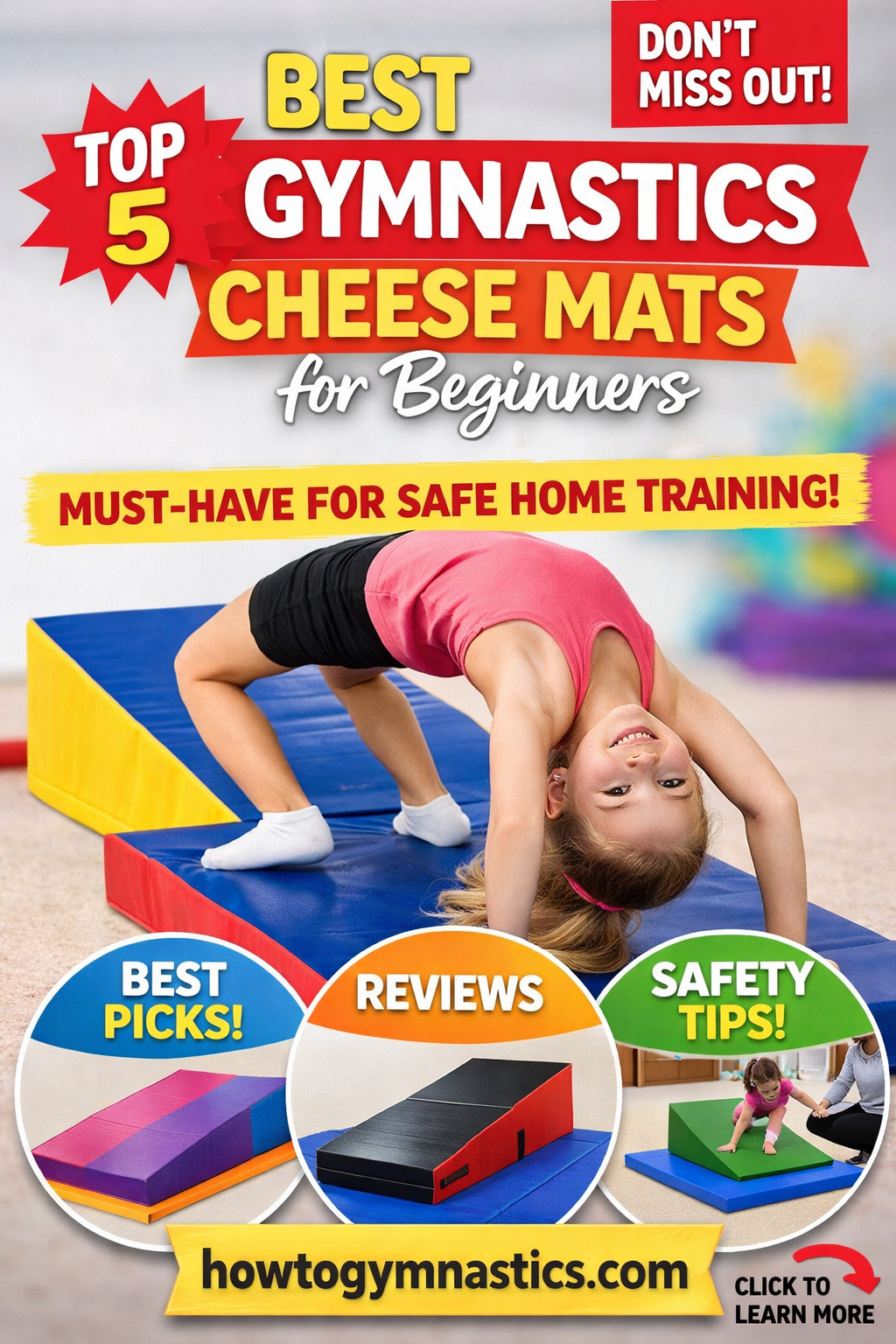 Best Gymnastics Cheese Mat for Beginners (2026 Review Guide)
