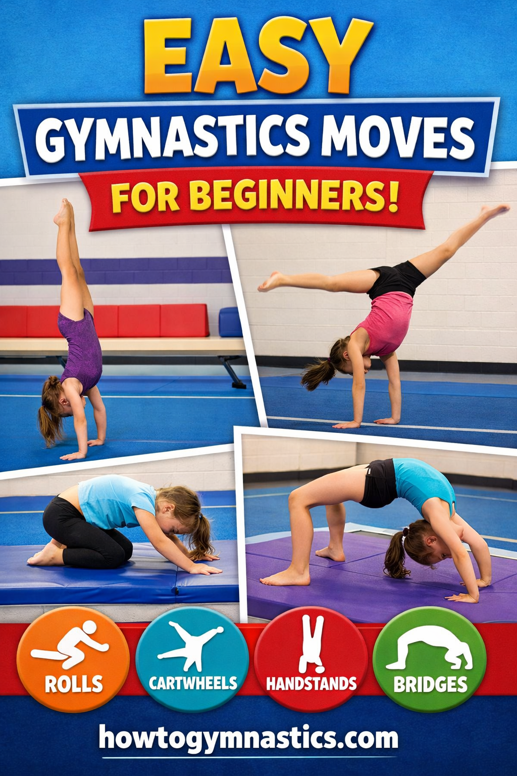 Easy Gymnastics Moves for Beginners