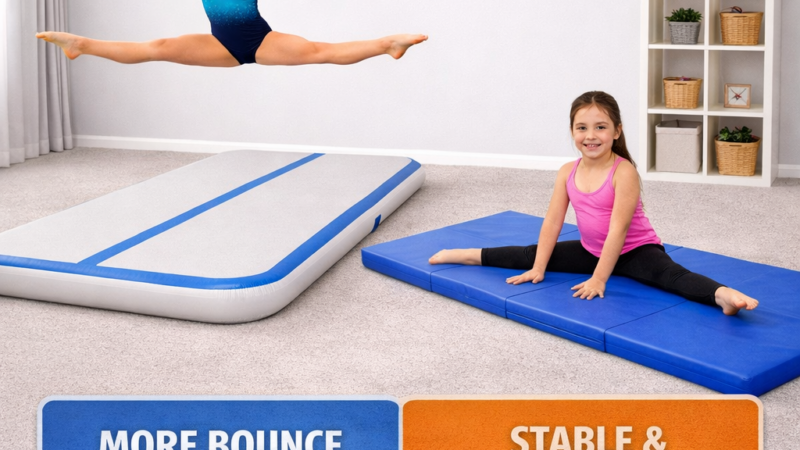 Air Track vs Tumbling Mat