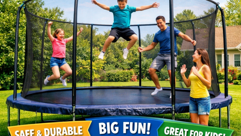 Top Rated Backyard Trampoline