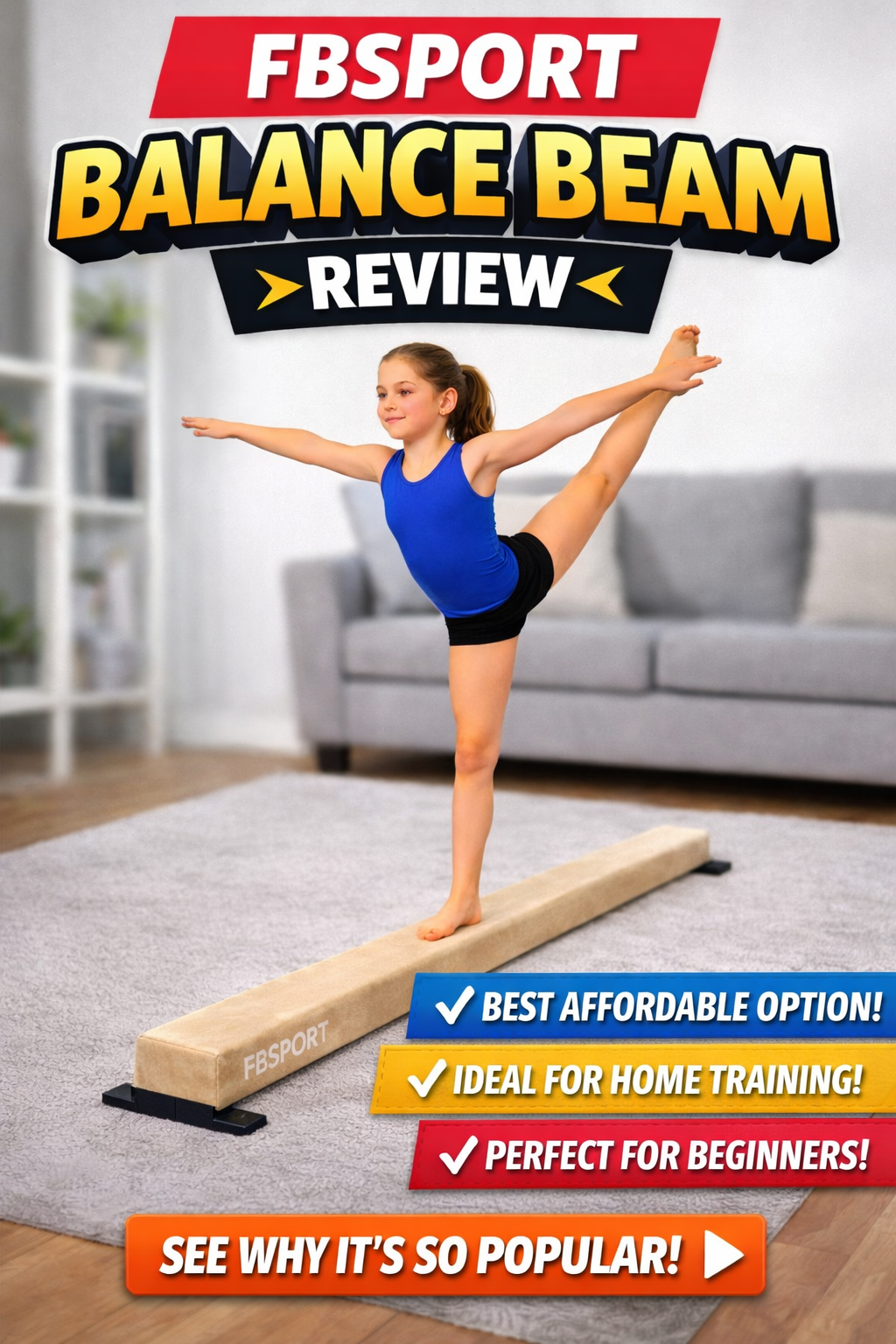 FBSPORT Balance Beam Review