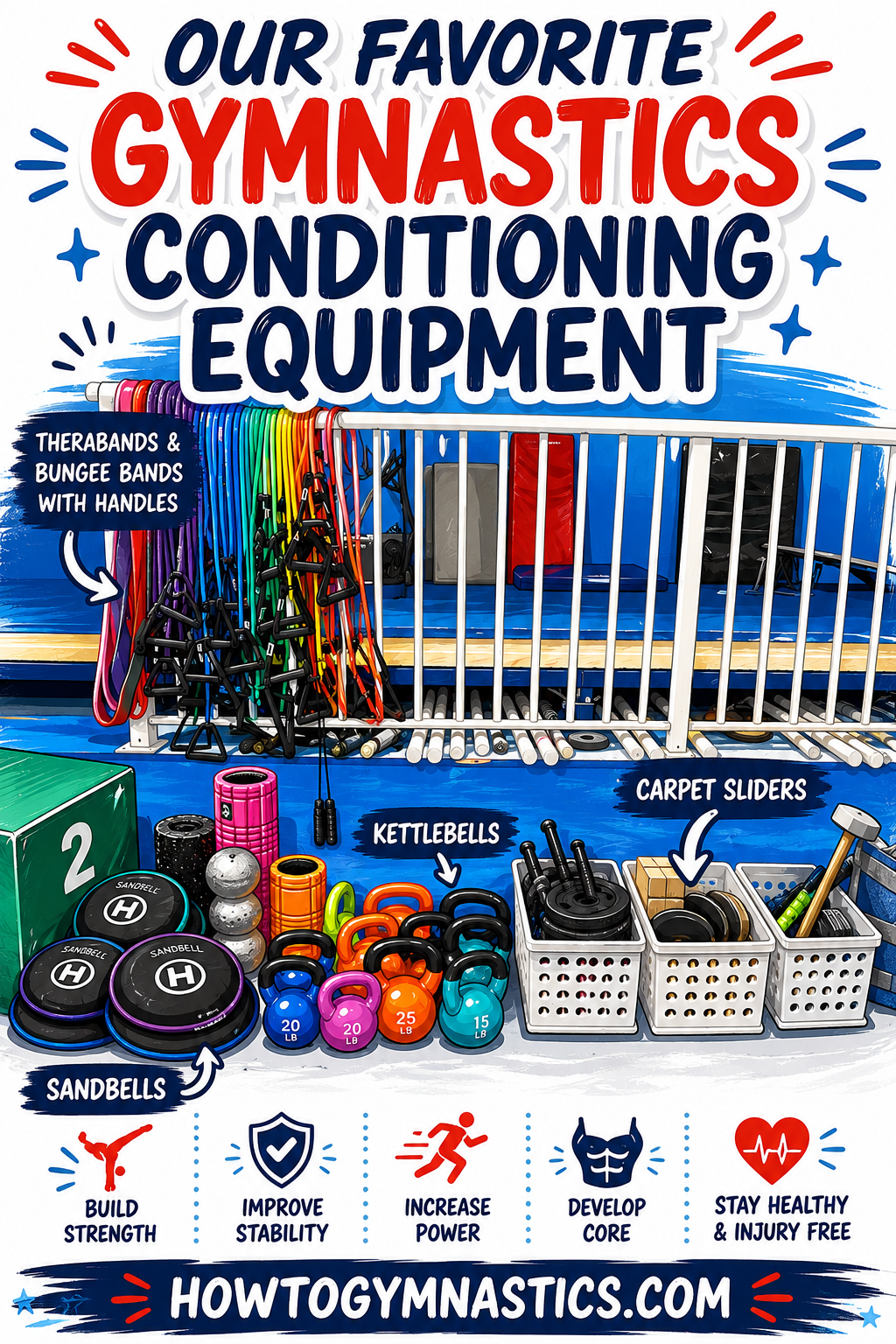 Gymnastics Conditioning Equipment – What we use at Flips Gymnastics